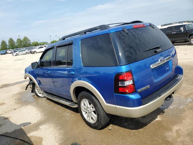 1FMEU6EE0AUA87096 - 2010 FORD EXPLORER EDDIE BAUER BLUE photo 2