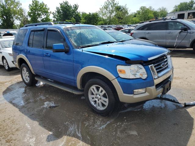 1FMEU6EE0AUA87096 - 2010 FORD EXPLORER EDDIE BAUER BLUE photo 4