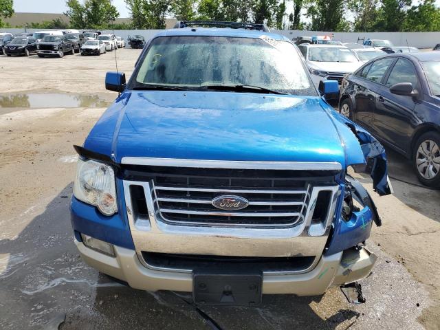 1FMEU6EE0AUA87096 - 2010 FORD EXPLORER EDDIE BAUER BLUE photo 5