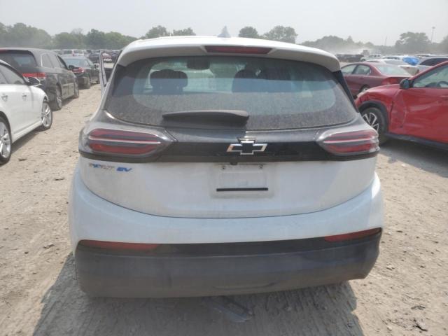 1G1FW6S02N4100473 - 2022 CHEVROLET BOLT EV 1LT WHITE photo 6