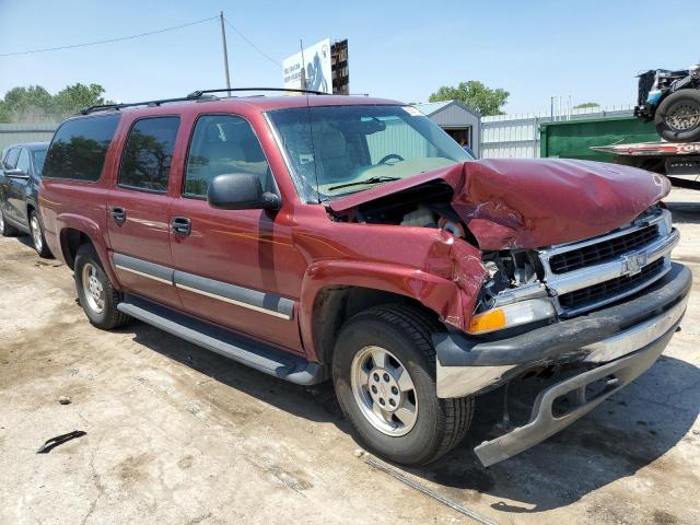 1GNEC16Z42J254176 - 2002 CHEVROLET SUBURBAN C1500 RED photo 4