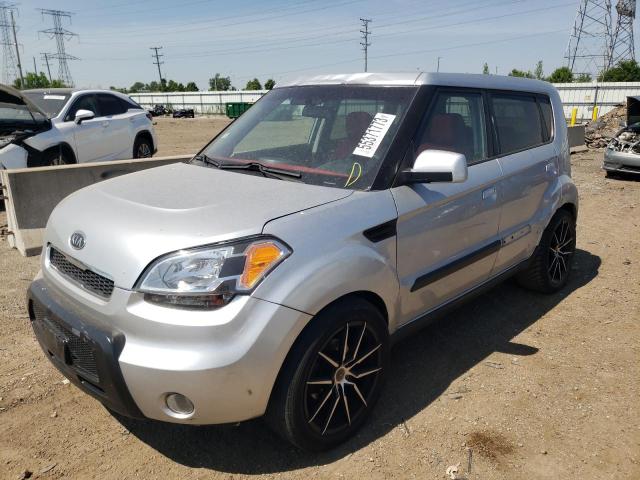 KNDJT2A2XA7032261 - 2010 KIA SOUL + SILVER photo 1