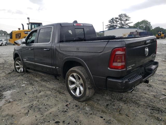 1C6SRFHT9KN889247 - 2019 RAM 1500 LIMITED GRAY photo 2