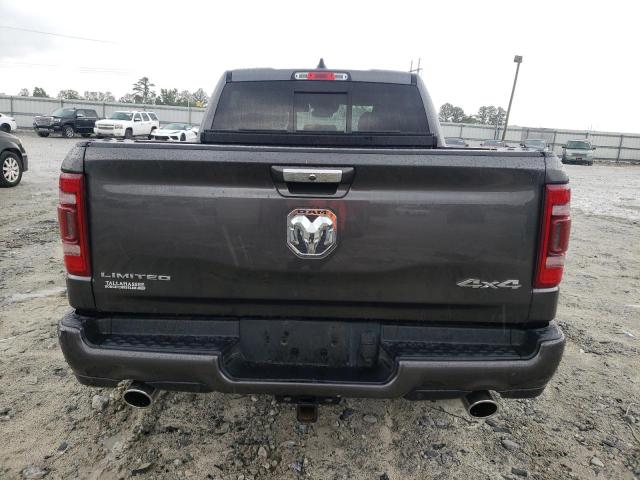 1C6SRFHT9KN889247 - 2019 RAM 1500 LIMITED GRAY photo 6