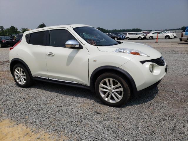 JN8AF5MR3CT101663 - 2012 NISSAN JUKE S WHITE photo 4