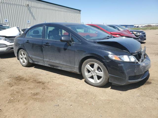 2HGFA1F66AH031163 - 2010 HONDA CIVIC LX-S BLACK photo 4