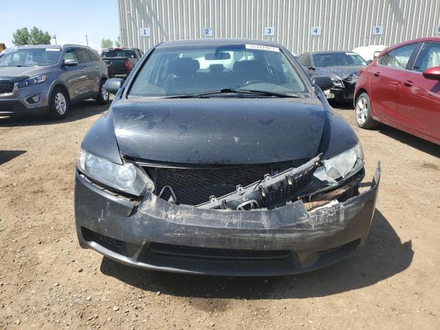 2HGFA1F66AH031163 - 2010 HONDA CIVIC LX-S BLACK photo 5