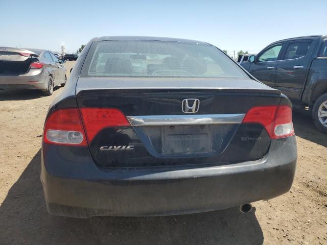 2HGFA1F66AH031163 - 2010 HONDA CIVIC LX-S BLACK photo 6