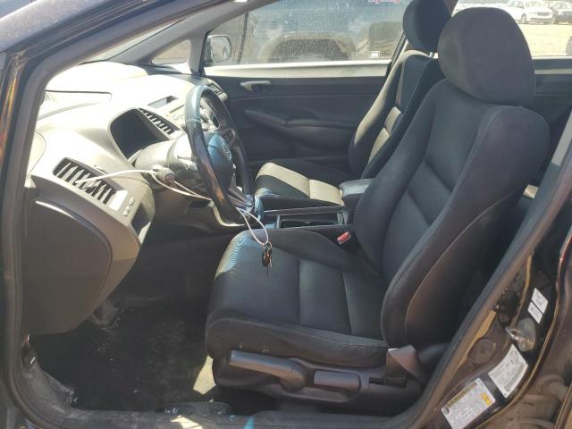 2HGFA1F66AH031163 - 2010 HONDA CIVIC LX-S BLACK photo 7