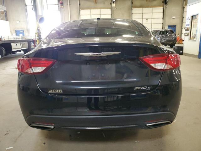 1C3CCCBB8GN125740 - 2016 CHRYSLER 200 S BLACK photo 6