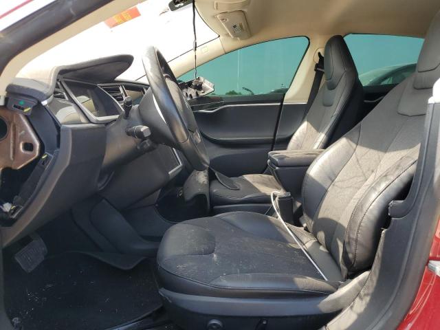 5YJSA1AC5DFP11267 - 2013 TESLA MODEL S წითელი ფოტო 7