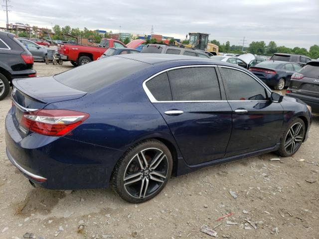 1HGCR2F10HA202620 - 2017 HONDA ACCORD SPORT SPECIAL EDITION BLUE photo 3