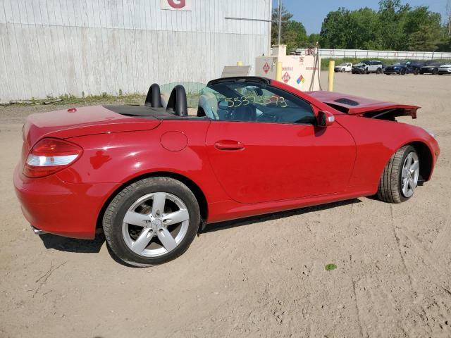 WDBWK54F77F143193 - 2007 MERCEDES-BENZ SLK CLASS 280 RED photo 3