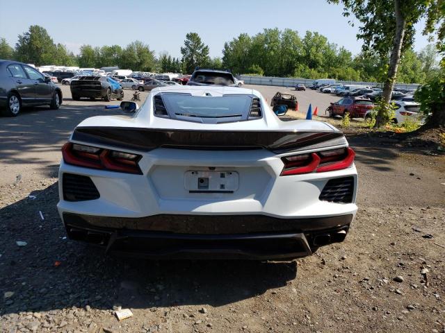 1G1YC2D49M5100666 - 2021 CHEVROLET CORVETTE STINGRAY 3LT WHITE photo 6