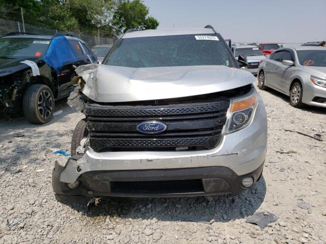 1FM5K8AR7EGA28545 - 2014 FORD EXPLORER POLICE INTERCEPTOR SILVER photo 5