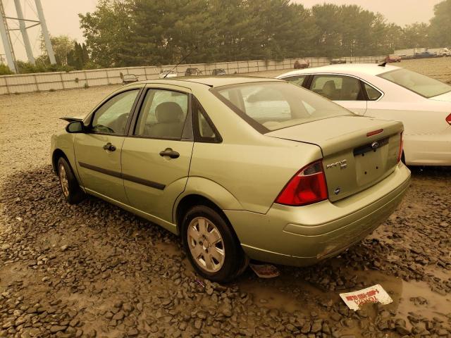 1FAHP34N57W240907 - 2007 FORD FOCUS ZX4 GREEN photo 2