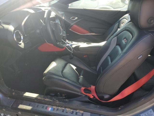 1G1FH1R79N0112322 - 2022 CHEVROLET CAMARO SS GRAY photo 7