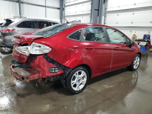 3FADP4BJ2EM174186 - 2014 FORD FIESTA SE RED photo 3