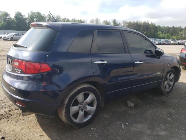 5J8TB18287A023647 - 2007 ACURA RDX BLUE photo 3