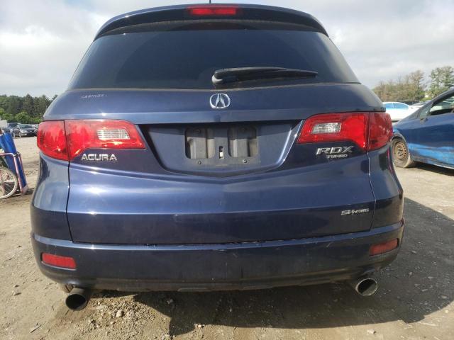 5J8TB18287A023647 - 2007 ACURA RDX BLUE photo 6