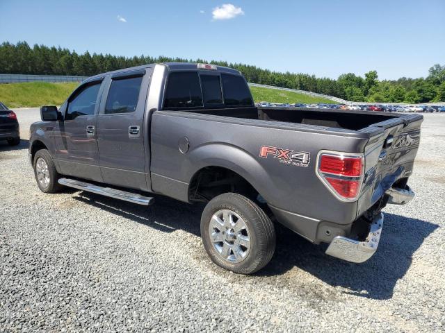 1FTFW1EF0DFC68934 - 2013 FORD F150 SUPERCREW GRAY photo 2