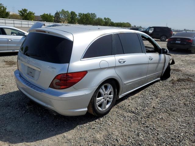 4JGCB65E78A076427 - 2008 MERCEDES-BENZ R 350 SILVER photo 3