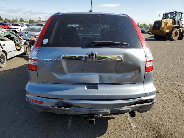 JHLRE3H75AC004317 - 2010 HONDA CR-V EXL BLUE photo 6