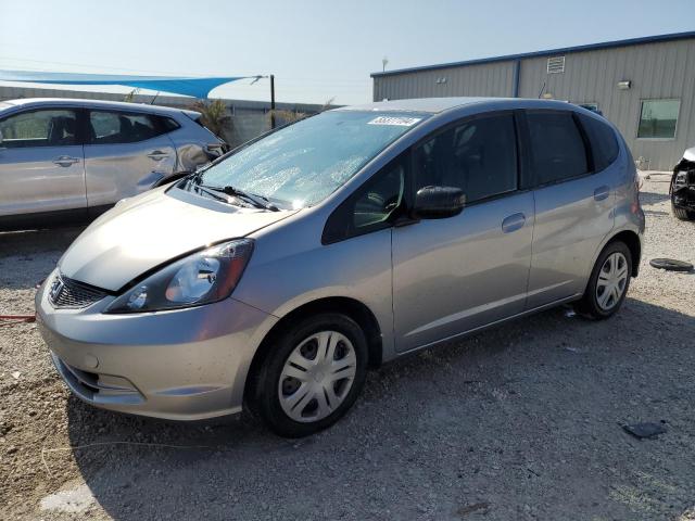JHMGE8H20AS024677 - 2010 HONDA FIT SILVER photo 1