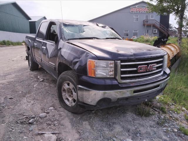 3GTP2VE75CG181771 - 2012 GMC SIERRA K1500 SLE BLUE photo 4