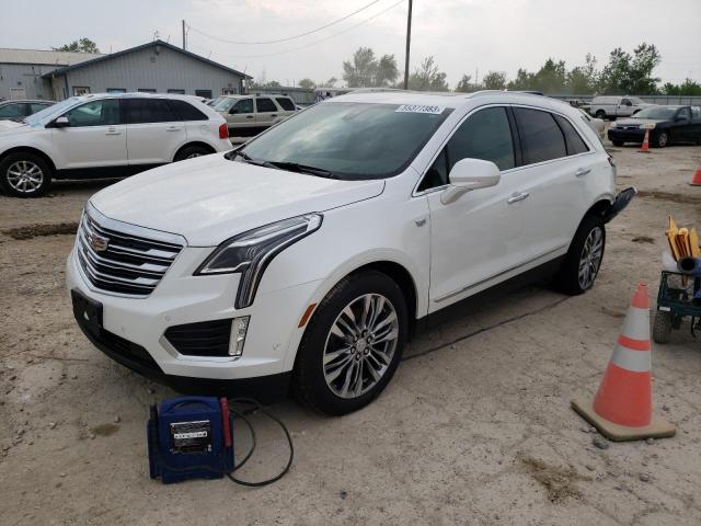 1GYKNFRS6KZ123957 - 2019 CADILLAC XT5 PREMIUM LUXURY WHITE photo 1