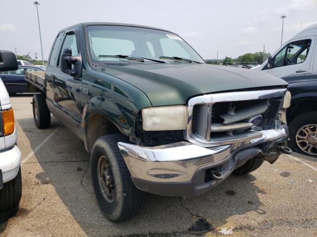 1FTSX31F0XEC08000 - 1999 FORD F350 SRW SUPER DUTY GREEN photo 4