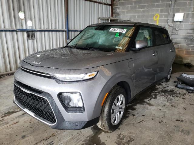 KNDJ23AU6N7836847 - 2022 KIA SOUL LX GRAY photo 2