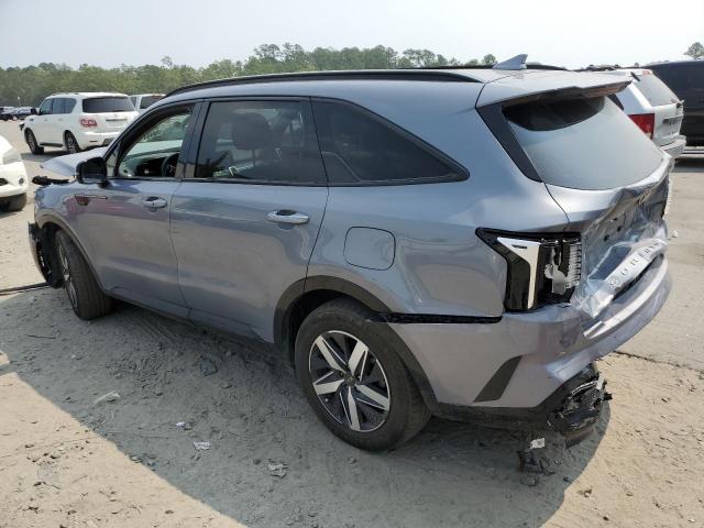 5XYRL4LC5MG056298 - 2021 KIA SORENTO S SILVER photo 2