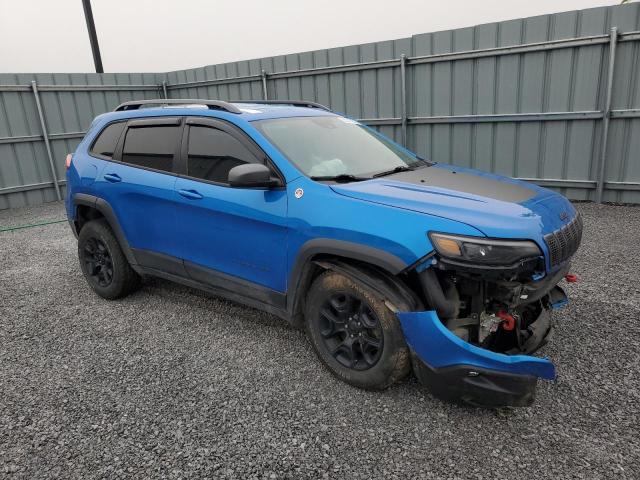 1C4PJMBX4MD152634 - 2021 JEEP CHEROKEE TRAILHAWK 蓝色 照片 4