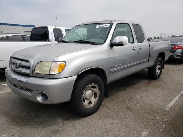 5TBRN34133S389238 - 2003 TOYOTA TUNDRA ACCESS CAB SR5 SILVER photo 1