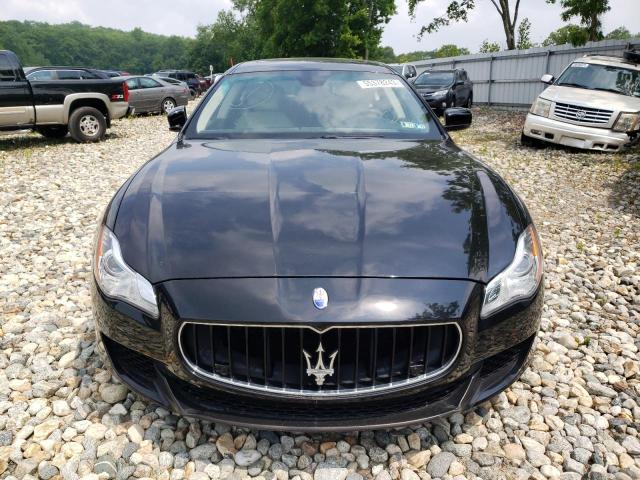 ZAM56RRA7E1095142 - 2014 MASERATI QUATTROPOR S BLACK photo 5