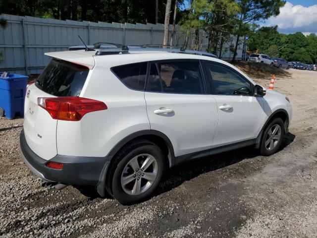 JTMWFREV8FJ058975 - 2015 TOYOTA RAV4 XLE WHITE photo 3