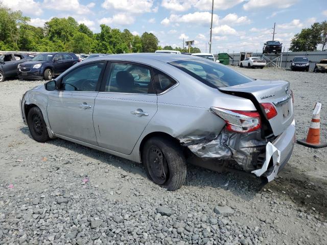 3N1AB7AP9JY322763 - 2018 NISSAN SENTRA 1.8 S SILVER photo 2