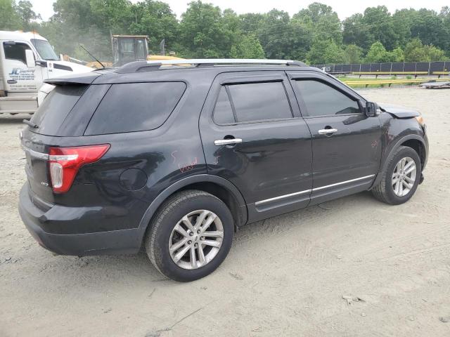 1FM5K8D8XFGB64012 - 2015 FORD EXPLORER XLT BLACK photo 3