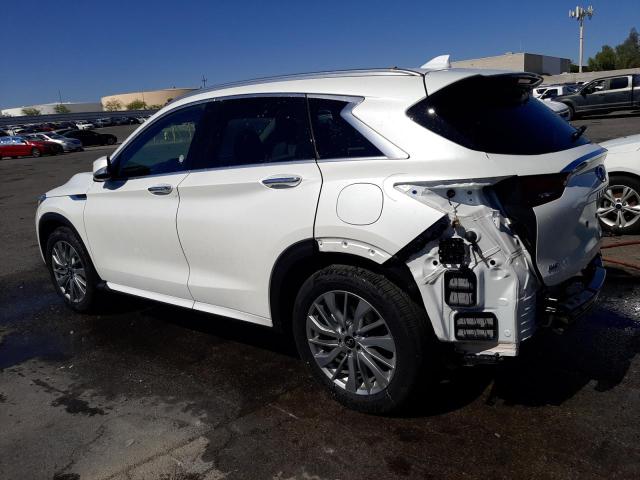 3PCAJ5BB6RF108795 - 2024 INFINITI QX50 LUXE WHITE photo 2