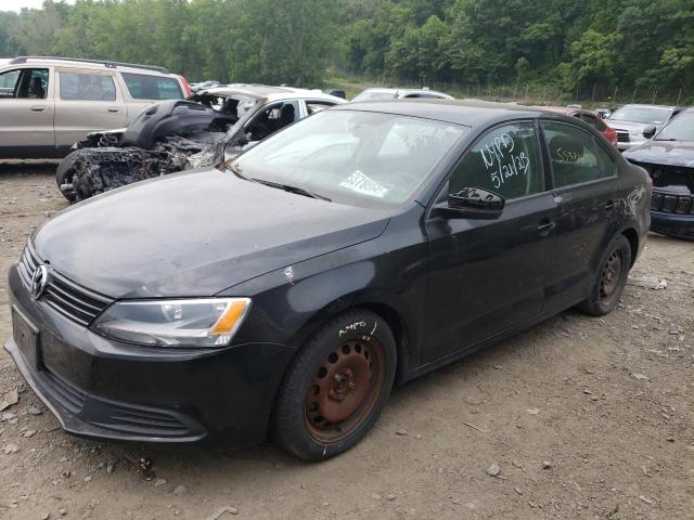 3VW2K7AJ9CM397161 - 2012 VOLKSWAGEN JETTA BASE 黑色 照片 1