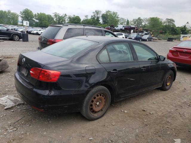 3VW2K7AJ9CM397161 - 2012 VOLKSWAGEN JETTA BASE 黑色 照片 3