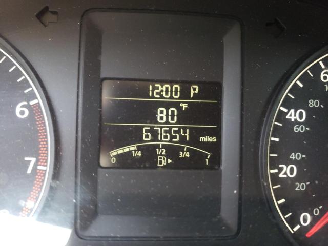 3VW2K7AJ9CM397161 - 2012 VOLKSWAGEN JETTA BASE 黑色 照片 9