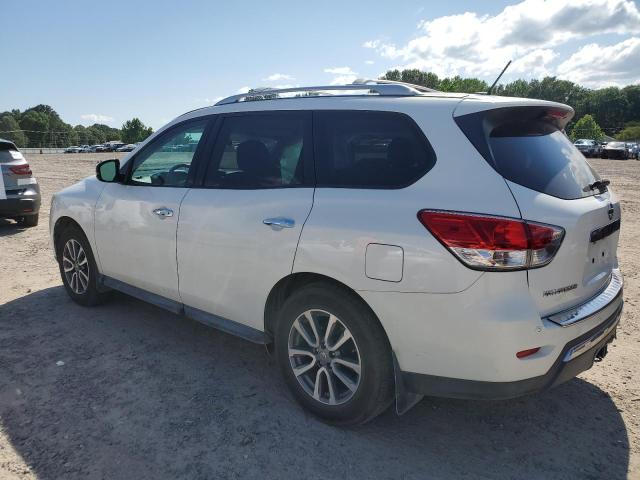 5N1AR2MN1EC622202 - 2014 NISSAN PATHFINDER S WHITE photo 2