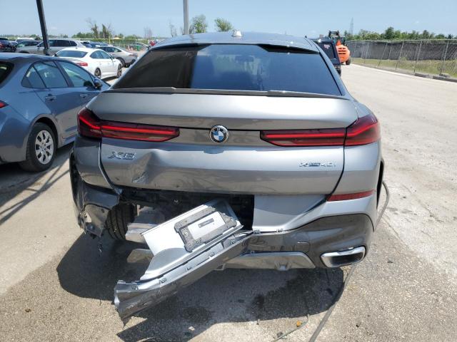 5UX33EX01R9U58502 - 2024 BMW X6 XDRIVE40I GRAY photo 6