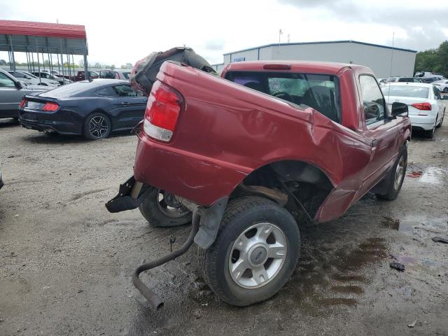 1FTYR10CXYTA08366 - 2000 FORD RANGER RED photo 3