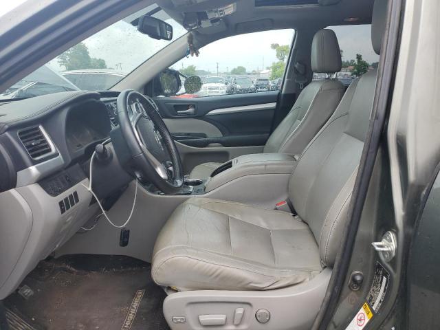 5TDJKRFH3FS202286 - 2015 TOYOTA HIGHLANDER XLE Yaşıl foto 7