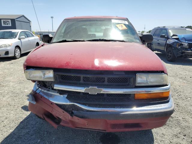 1GNCS18W81K161361 - 2001 CHEVROLET BLAZER RED photo 5