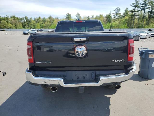 1C6SRFDT3KN848831 - 2019 RAM 1500 LARAMIE BLACK photo 6