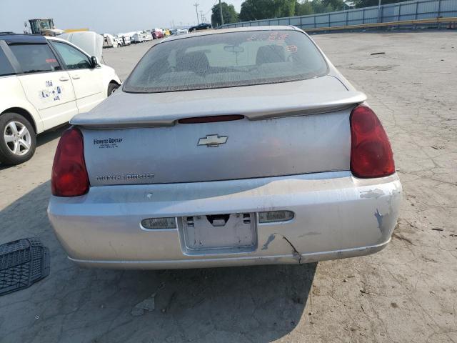 2G1WM15K169225162 - 2006 CHEVROLET MONTE CARL LT SILVER photo 6